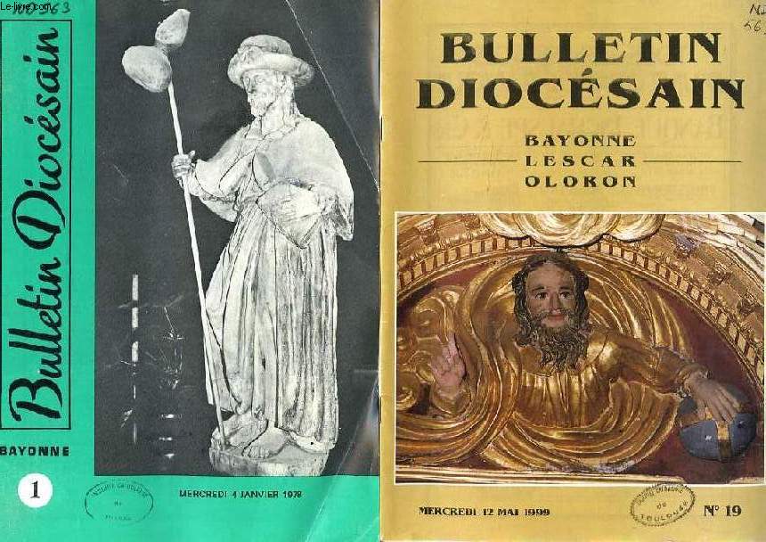 BULLETIN DIOCESAIN DE BAYONNE, 1978-1999