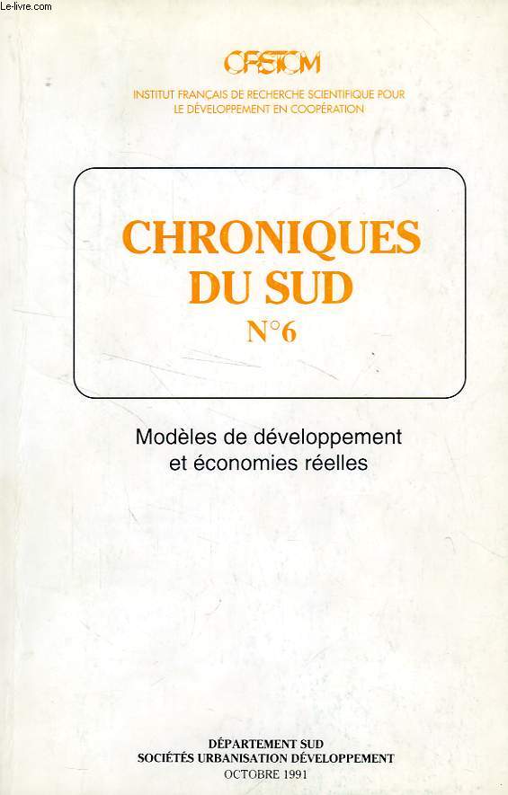 CHRONIQUES DU SUD, N 6, OCT. 1991