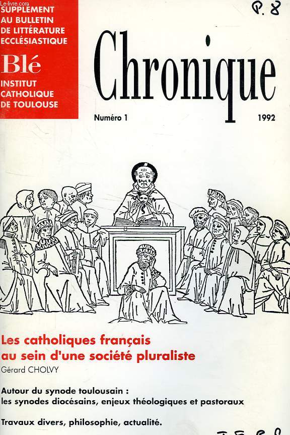 CHRONIQUE, N 1, 1992