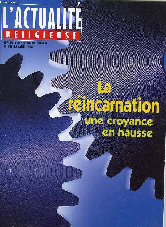 L'ACTUALITE RELIGIEUSE, N 143, AVRIL 1996