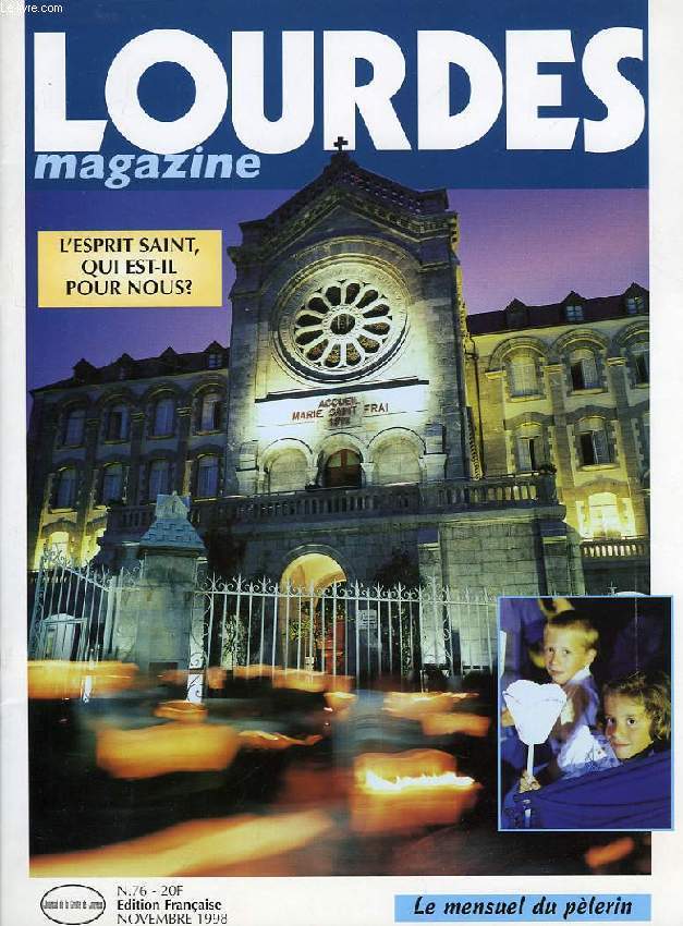 LOURDES MAGAZINE, N 76, NOV. 1998