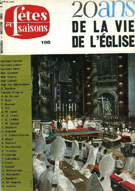 FETES ET SAISONS, 1960-1988, 140 NUMEROS (INCOMPLET)