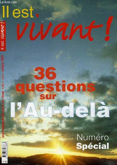 IL EST VIVANT !, N 176, OCT. 2001