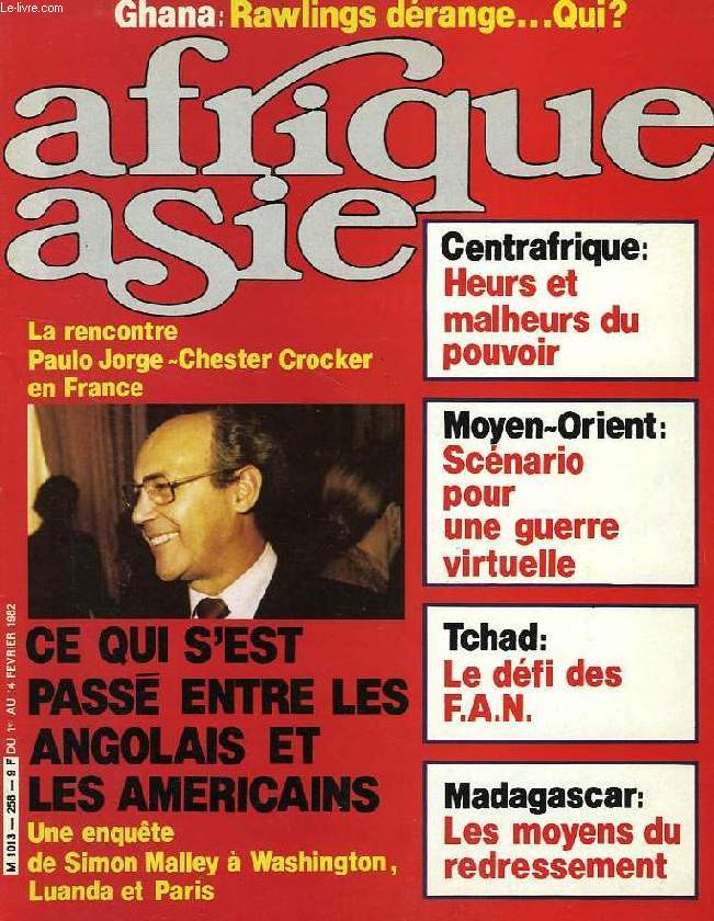 AFRIQUE ASIE, N 258, FEV. 1982