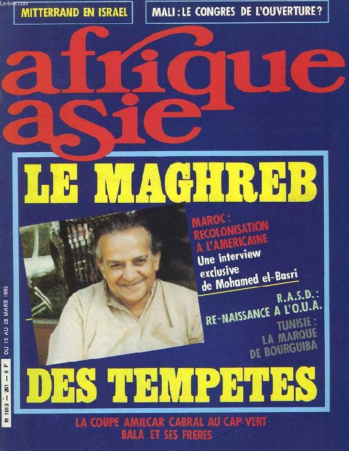 AFRIQUE ASIE, N 261, MARS 1982