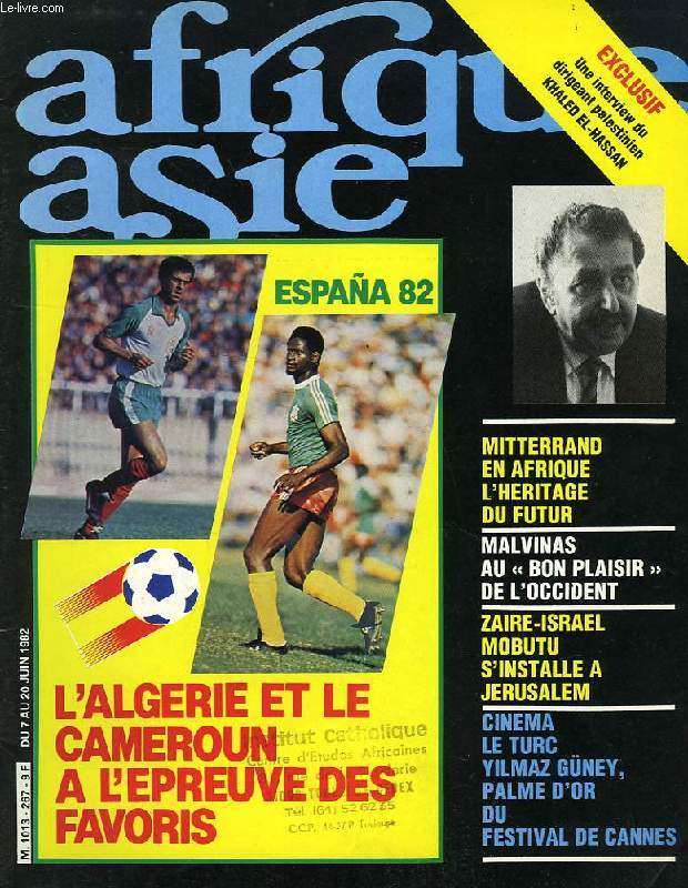 AFRIQUE ASIE, N 267, JUIN 1982