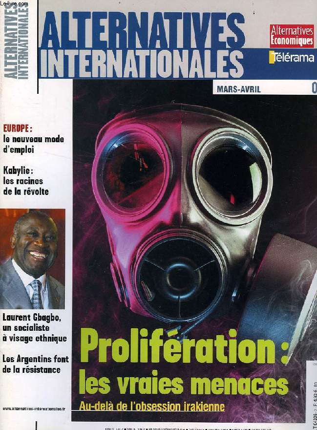 ALTERNATIVES INTERNATIONALES, N 7, MARS-AVRIL 2003