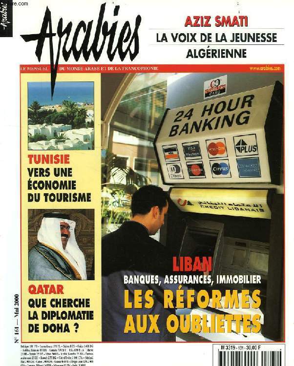 ARABIES, N 161, MAI 2000, LE MENSUEL DU MONDE ARABE ET DE LA FRANCOPHONIE