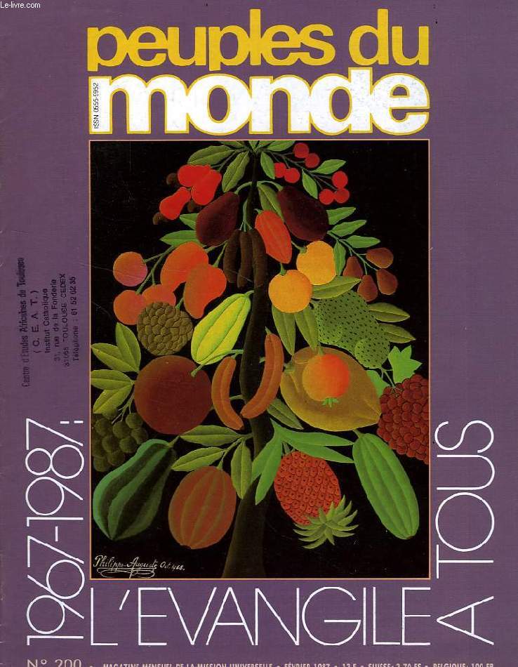 PEUPLES DU MONDE, N 200, FEV. 1987