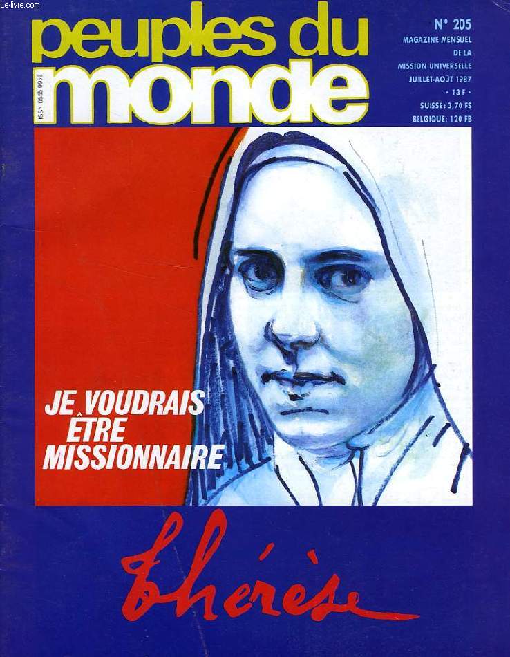 PEUPLES DU MONDE, N 205, JUILLET-AOUT 1987