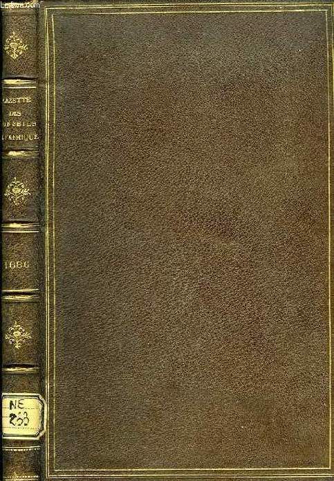 GAZETTE DES CONSEILS DE FABRIQUE, JOURNAL DE DROIT CIVIL ECCLESIASTIQUE, SECOND VOLUME, 1886