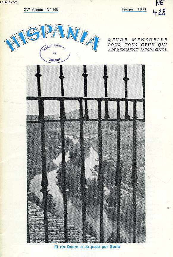 HISPANIA, XVe ANNEE, N 145, FEV. 1971