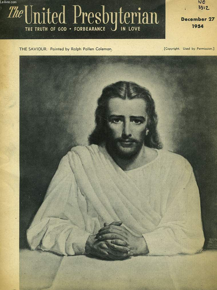THE UNITED PERSBYTERIAN, DEC. 27 1954, THE TRUTH OF GOD, FORBEARANCE IN LOVE