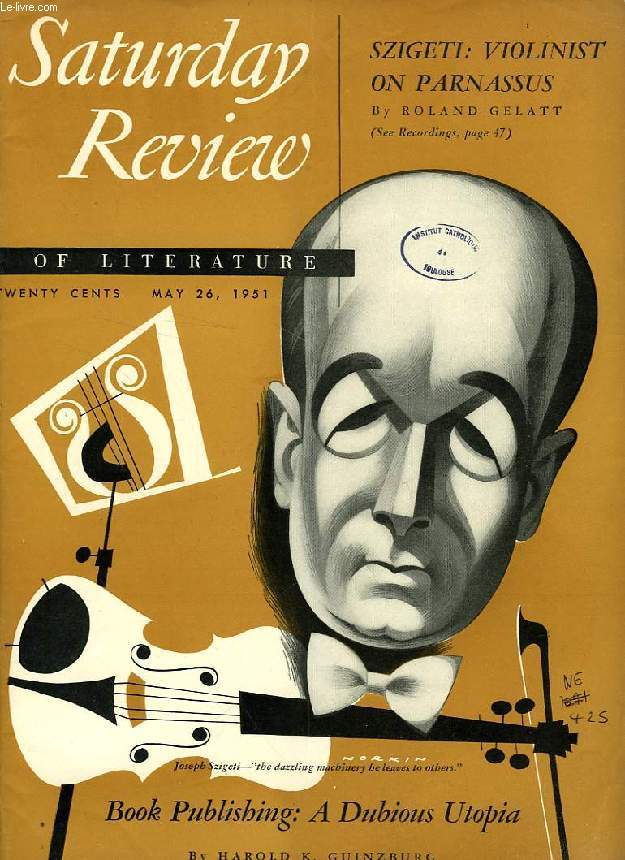 SATURDAY REVIEW OF LITERATURE, MAY 26, 1951