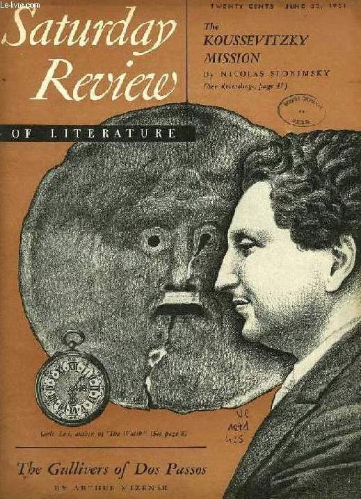 SATURDAY REVIEW OF LITERATURE, JUNE 30, 1951