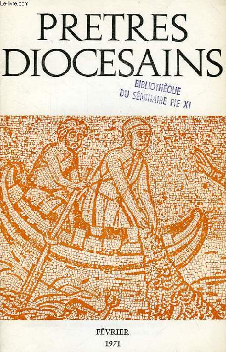 PRETRES DIOCESAINS, FEV. 1971