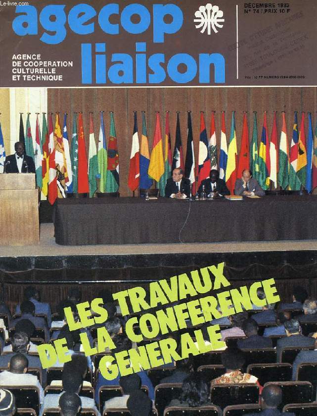 AGECOP LIAISON, N° 74, DEC. 1983