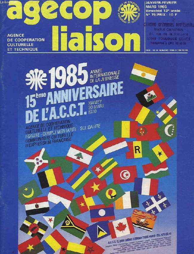 AGECOP LIAISON, N° 79, MARS 1985