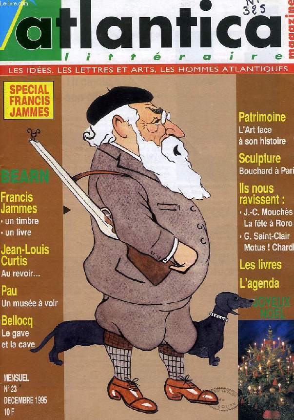 ATLANTICA LITTERAIRE, N 23, DEC. 1995, LES IDEES, LES LETTRES ET ARTS, LES HOMMES ATLANTIQUES