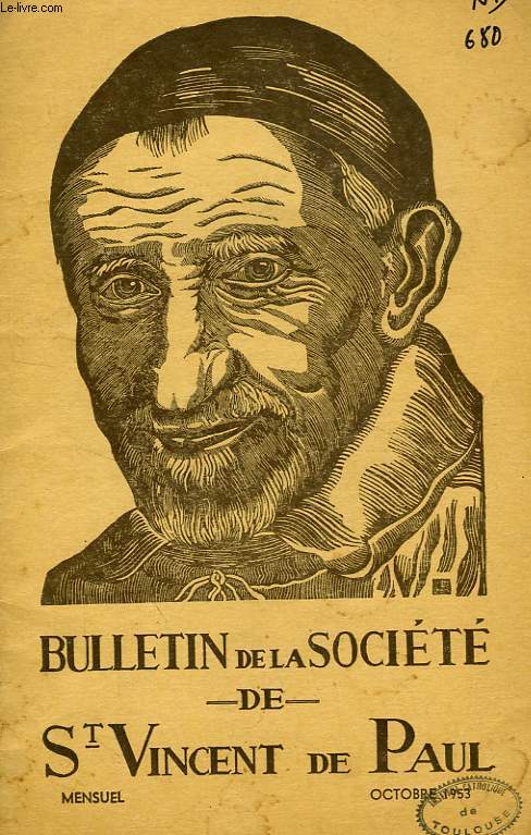 BULLETIN DE LA SOCIETE DE SAINT-VINCENT-DE-PAUL, NOUVELLE SERIE, OCT. 1953