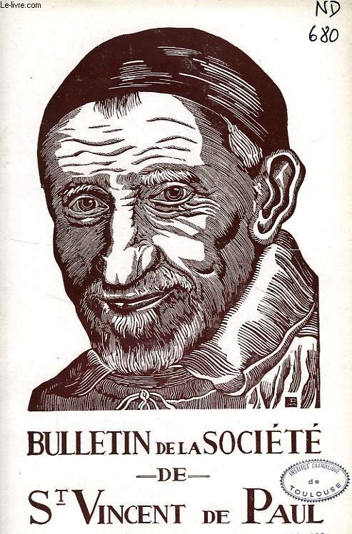 BULLETIN DE LA SOCIETE DE SAINT-VINCENT-DE-PAUL, NOUVELLE SERIE, MARS 1955