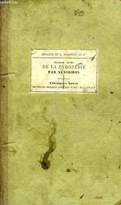 PREMIER LIVRE DE LA CYROPEDIE