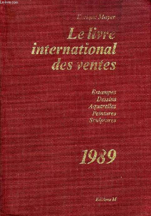 LE LIVRE INTERNATIONAL DES VENTES, 1989