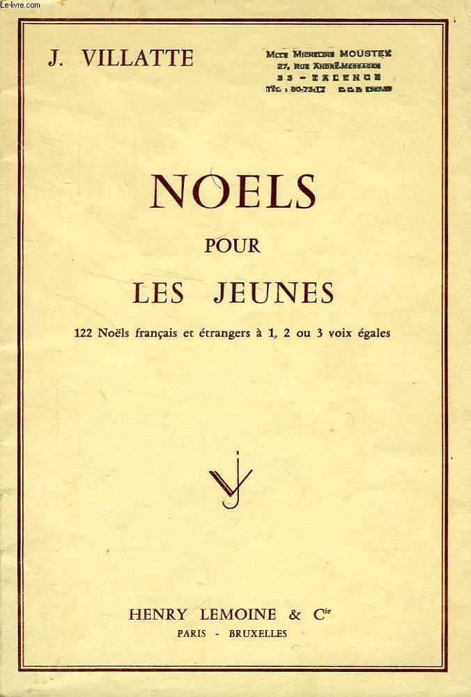 NOELS POUR LES JEUNES