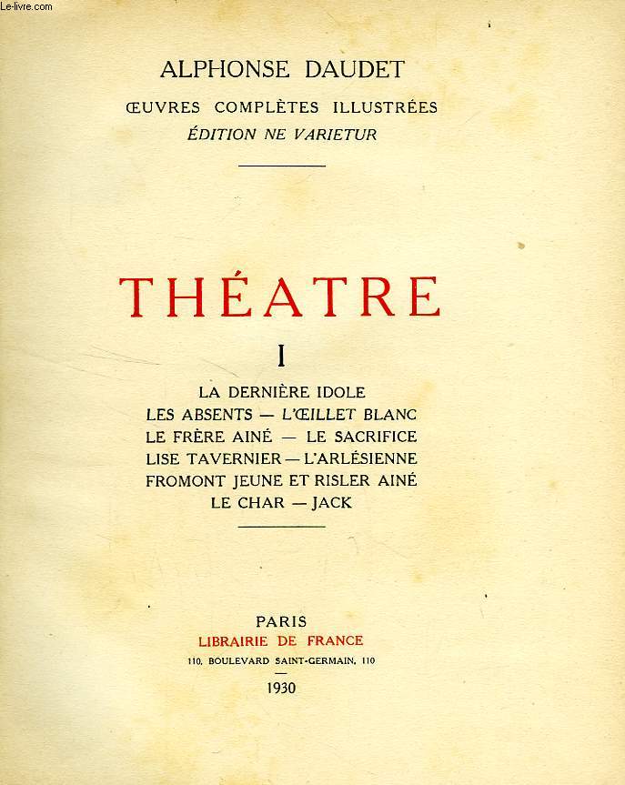 THEATRE, 2 TOMES