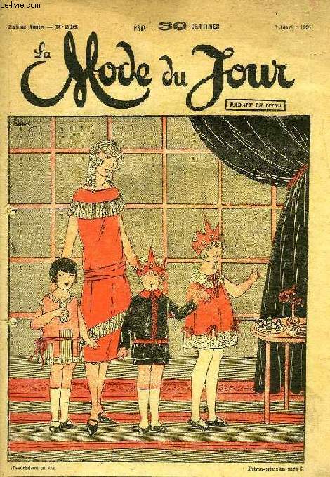 LA MODE DU JOUR, 6e ANNEE, N 246, JAN. 1926