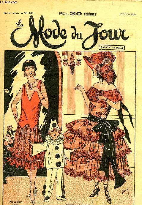 LA MODE DU JOUR, 6e ANNEE, N 252, FEV. 1926