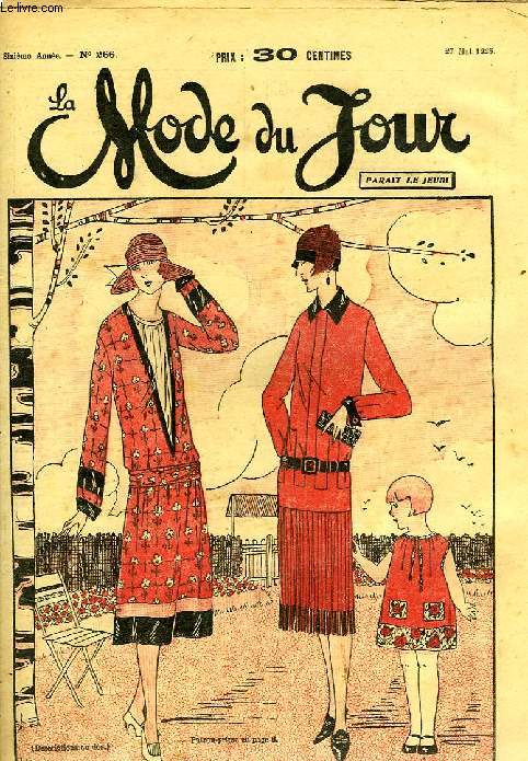 LA MODE DU JOUR, 6e ANNEE, N 266, MAI 1926