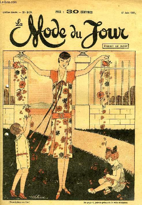 LA MODE DU JOUR, 6e ANNEE, N 269, JUIN 1926