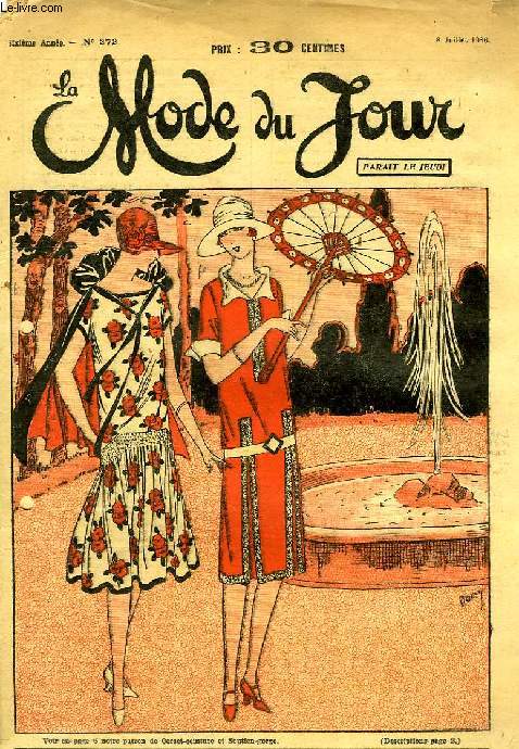 LA MODE DU JOUR, 6e ANNEE, N 272, JUILLET 1926