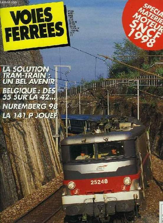 VOIES FERREES, N 106, MARS-AVRIL 1998