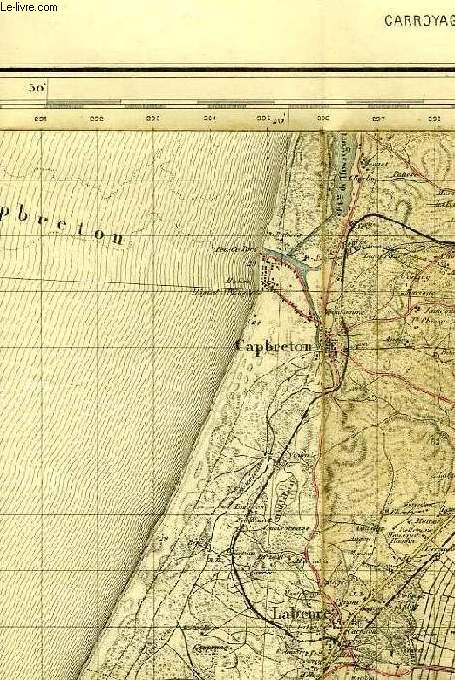 CARTE D'ETAT MAJOR, BAYONNE (226)