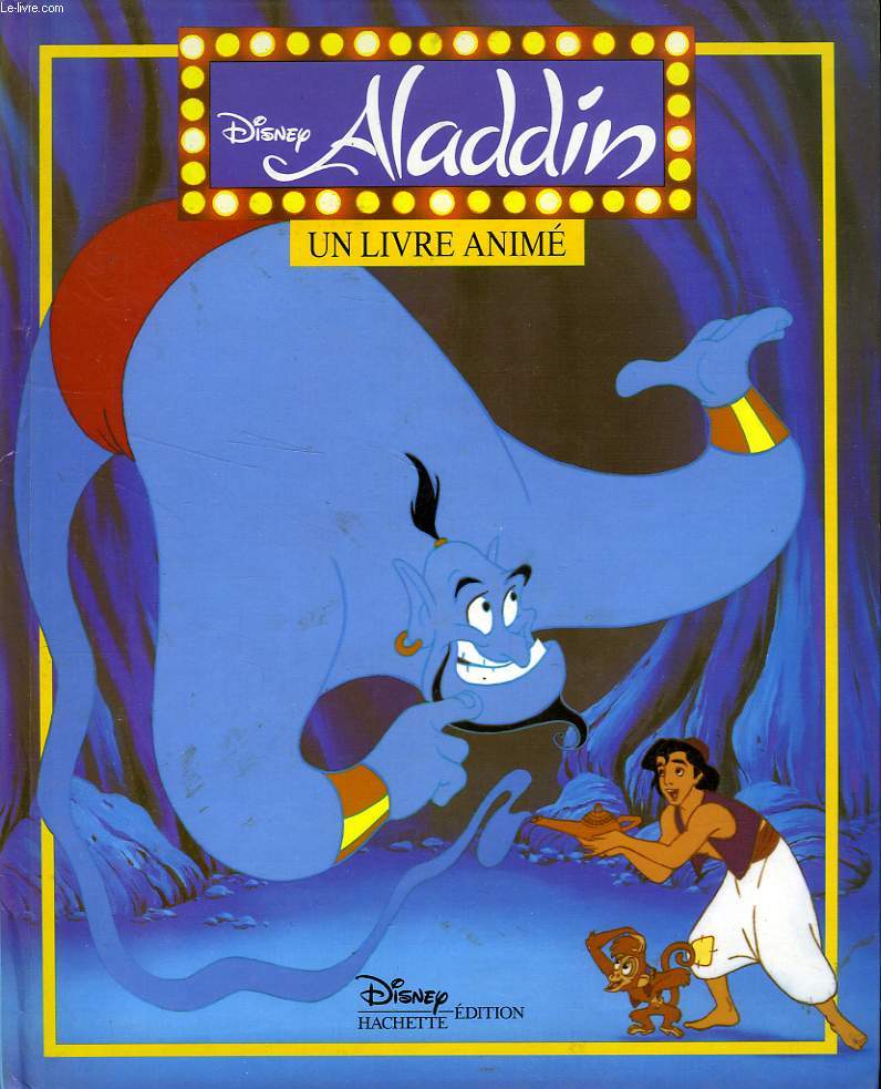 ALADDIN, UN LIVRE ANIME