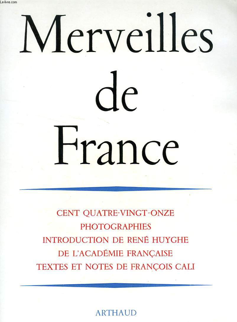 MERVEILLES DE FRANCE