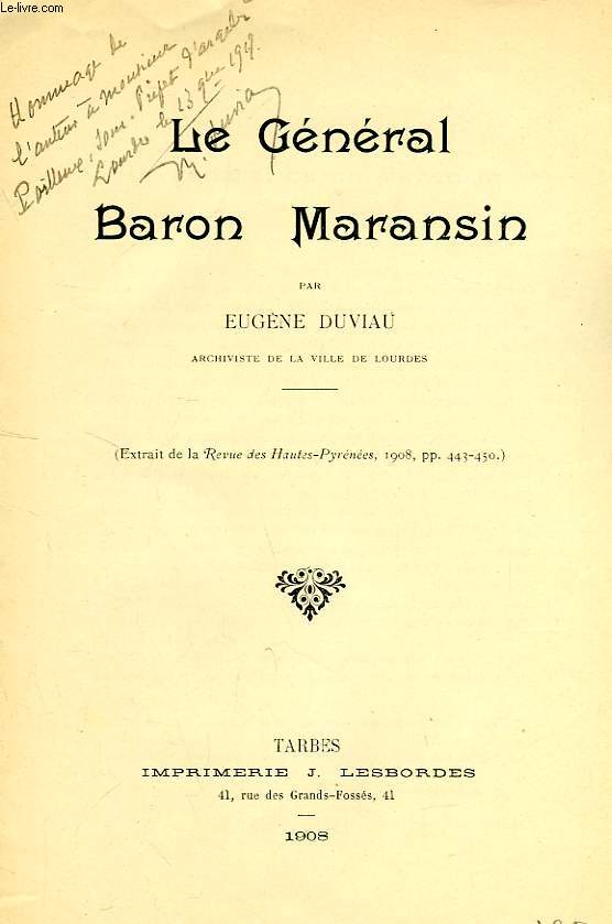 LE GENERAL BARON MARANSIN