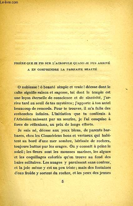 CAHIER DE LA QUINZAINE, 1906, ERNEST RENAN
