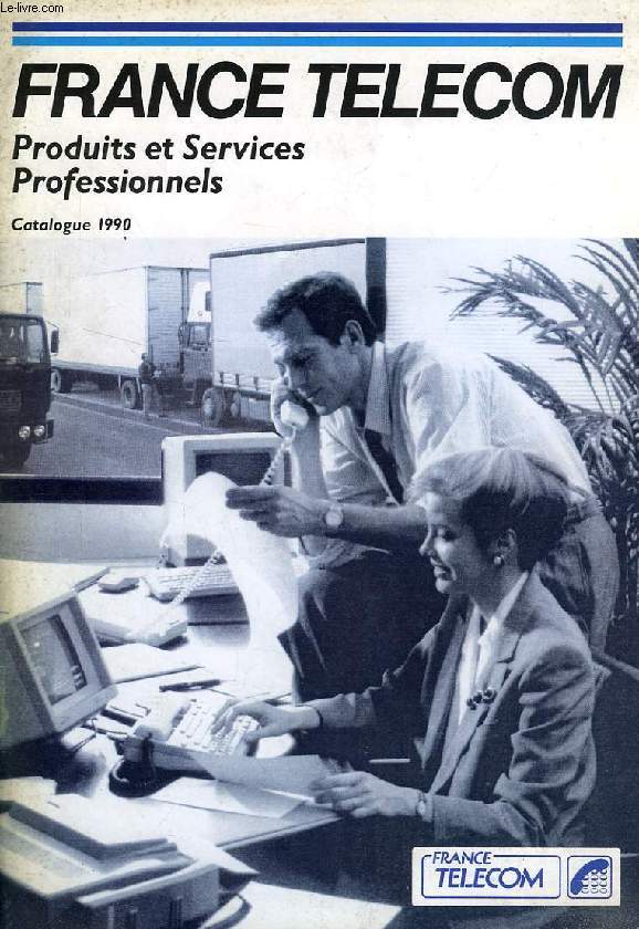 FRANCE TELECOM, PRODUITS ET SERVICES PROFESSIONNELS, CATALOGUE 1990