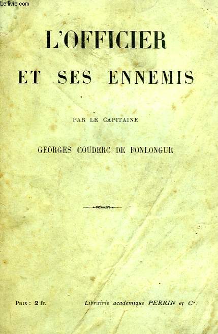 L'OFFICIER ET SES ENNEMIS