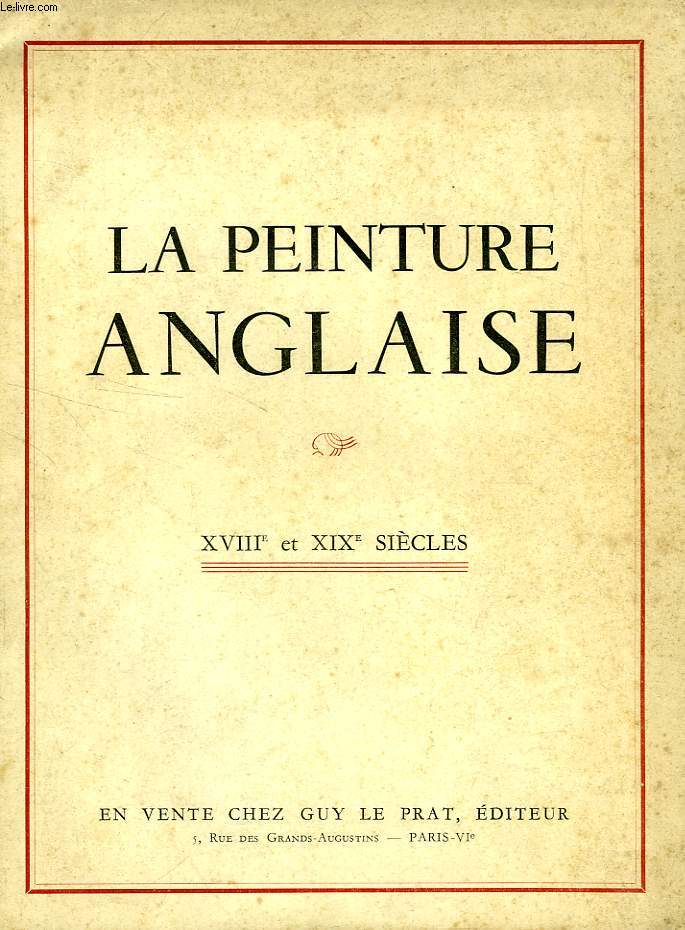 LA PEINTURE ANGLAISE, XVIIIe ET XIXe SIECLES (ALBUM)