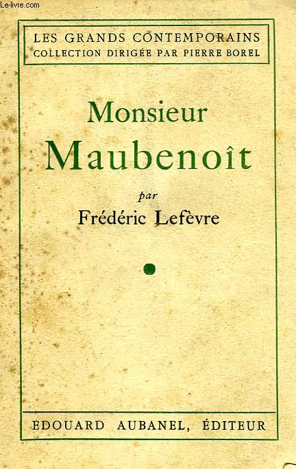 MONSIEUR MAUBENOIT