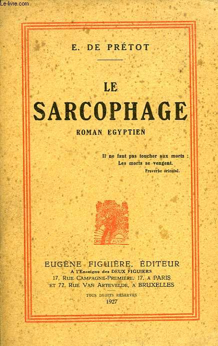 LE SARCOPHAGE, ROMAN EGYPTIEN