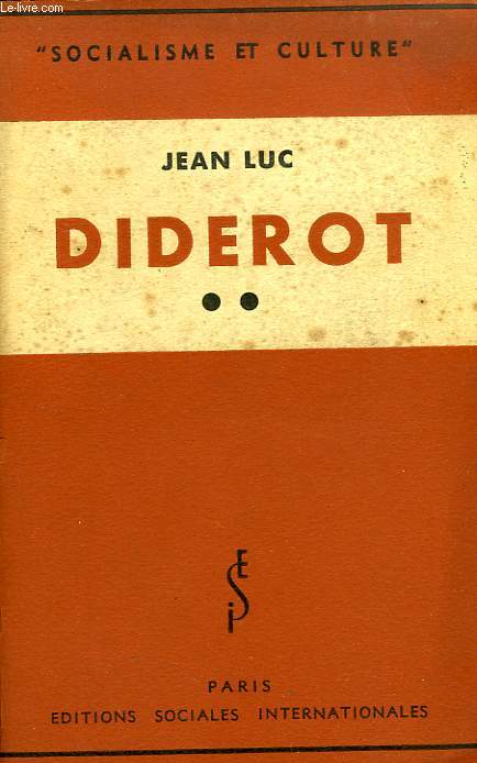 DIDEROT, L'ARTISTE ET LE PHILOSOPHE