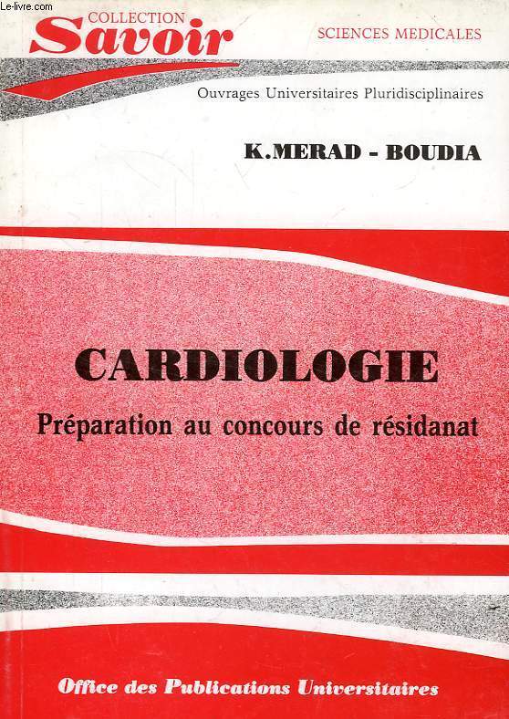 CARDIOLOGIE, PREPARATION AU CONCOURS DE RESIDANAT