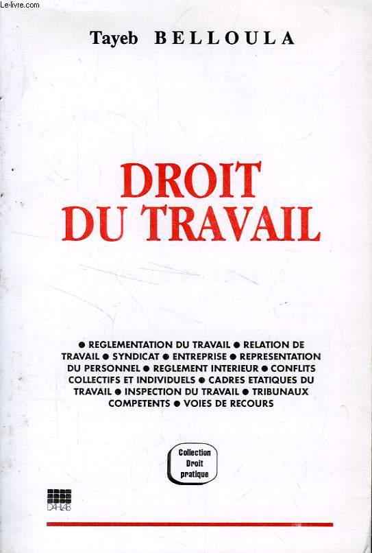 DROIT DU TRAVAIL