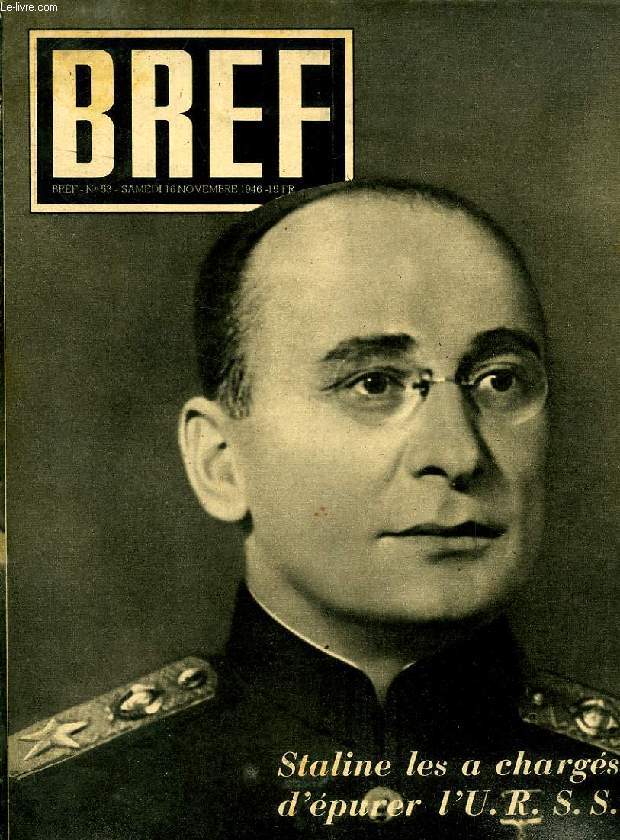 BREF, 2e ANNEE, N 53, NOV. 1946
