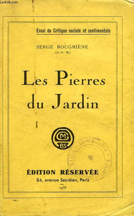 LES PIERRES DU JARDIN